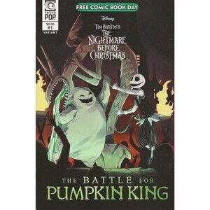 Nightmare Before Christmas Battle For Pumpkin King FCBD Free Comic Book Day